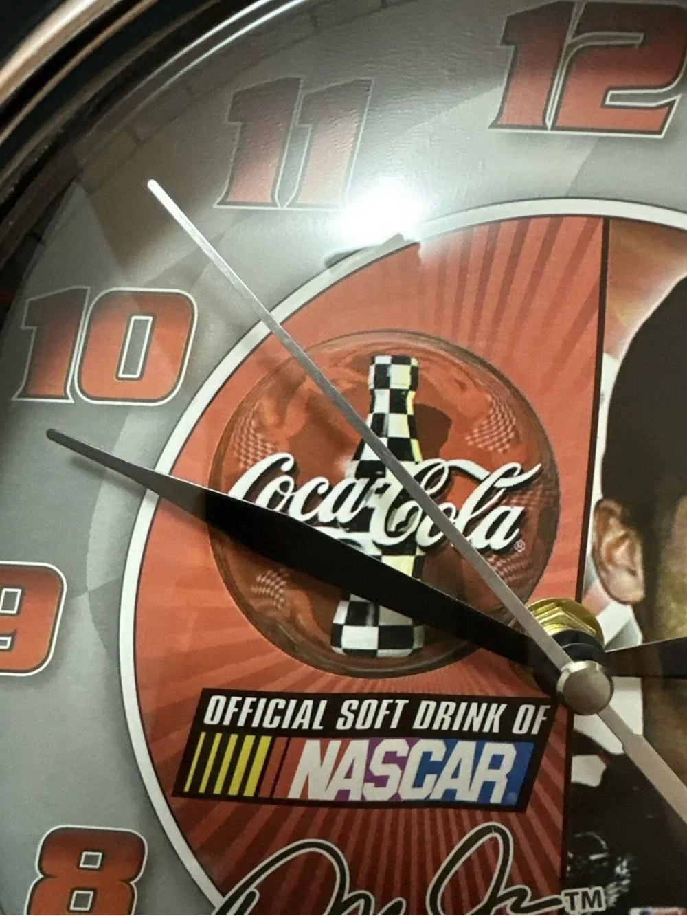 2005 The Coca-Cola Company Dale Jr Clock